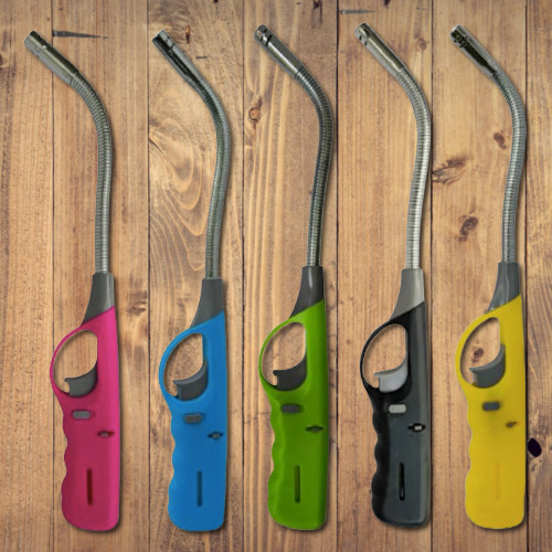 5 Piezas Encendedor Flexible Cocina Multiusos Recargable
