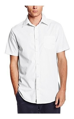 Camisas Camisa De Vestir De Manga Corta Para Hombre