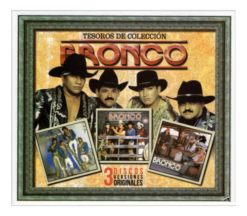 Bronco Tesoros De Coleccion Box 3 Discos Cd