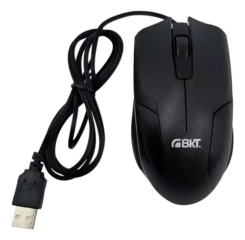 Mouse Optico Usb 1000  Dpi Bkt 333n