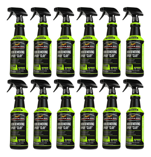 Paq. 12 Spray Para Quitar Hierro Drtu200232 Meguiars