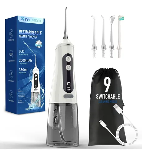 Irrigador Dental Flosser Dental Dental Tanque De Agua 11.8 F