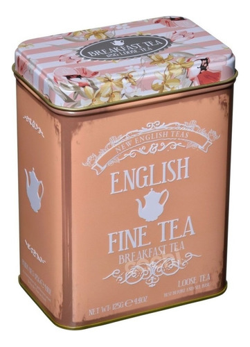 Te New English Teas Lata 125gr English Breakfast Suelto