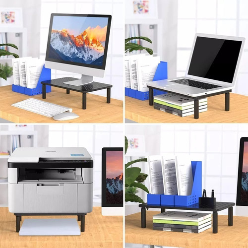 Base Mesa Monitor Alzador Soporte 3 Niveles Notebook Pc