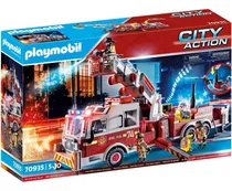 Comprar Playmobil Vehículos De Rescate, Motor De Bomberos Con Escale