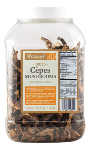 Roland Dried Mushrooms, Cepes, 16 Oz