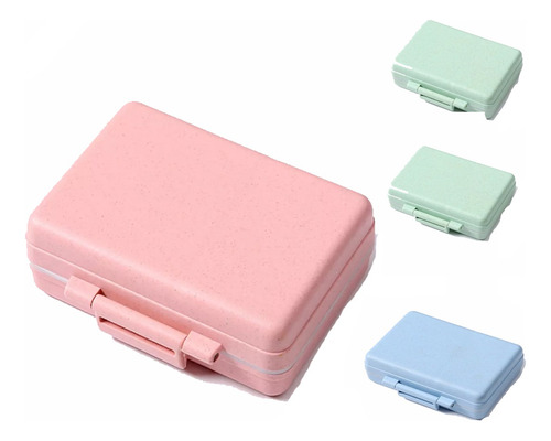 Pastillero Organizador De Pastillas Con División Mini Maleta