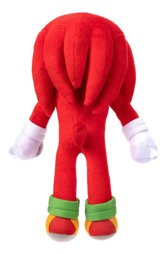 Imagen 2 de 3 de Peluche Sonic 2 - Knuckles - 23 Cm De Alto - Jakks Original