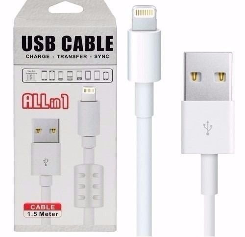 Kit 30 Cabo Usb Resistente 1.5 M. 10 Iph 10 V8 10 Tipo C