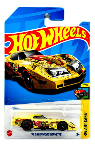 Hot Wheels ´76 Greenwood Corvette Hkh52