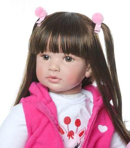 Bebé Muñeca Realista Reborn 100% Silicona 55cm Bestoys