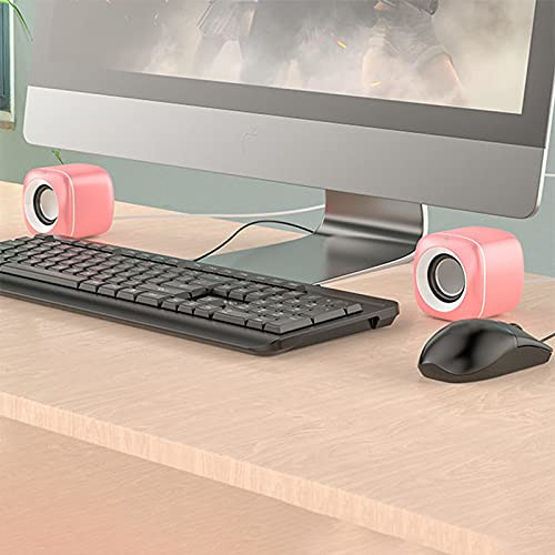 Altavoces De Computadora Con Cable Usb Y Subwoofer De Bajo R