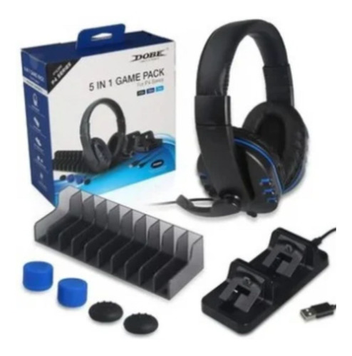 Combo Organizador Decoracion Gamer Play 4 Ps4 Gamer Pack