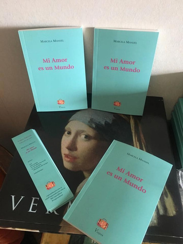 Imagen 4 de 6 de Libro Poesía Mi Amor Es Un Mundo Marcela Manuel Viajera Ed.