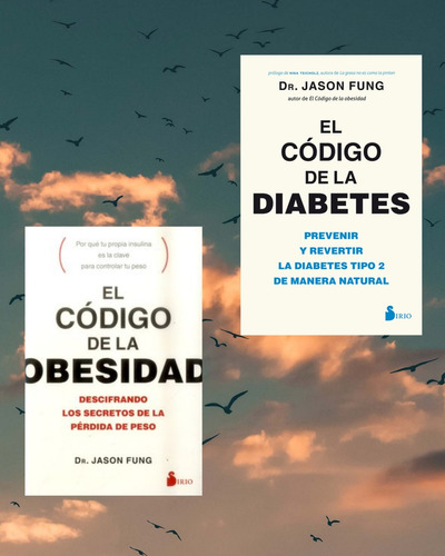 2 Libros Código De La Obesidad + Código De La Diabetes