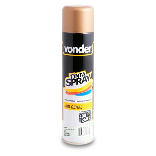 Tinta Spray Dourado 400ml Vonder 6250400020.