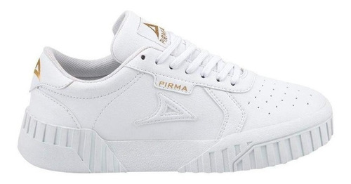 Tenis Dama Pirma Brasil 871865 Color Blanco De Moda