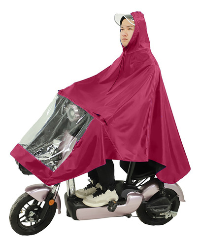 Poncho Para Moto, Impermeable, Unisex, Con Protección Contra