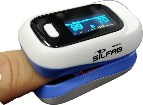 Imagen 4 de 10 de Saturador Medidor De Oxigeno Oximetro Dedo Yc-80c Silfab