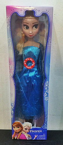 Princesa Elsa Frozen Disney Musical 55cm Musical Lançamento