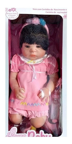 Imagem 2 de 4 de Boneca Laura Baby S Bebe Vitoria Reborn Shiny Toys 464