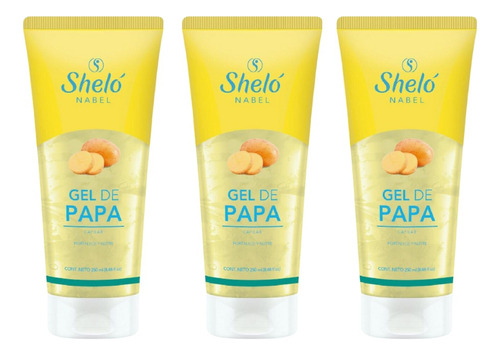 3 Pack Gel De Papa Shelo