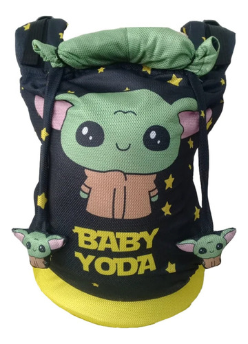 Mochila Canguro Ergonómica La Rebozeria Yoda Bp