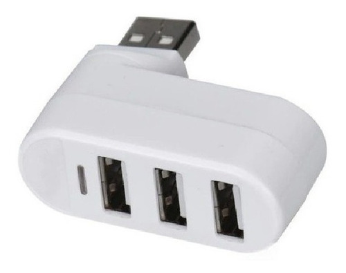 Hub Usb 3 Puertos 2.0 Cabezal Giratorio Sk-hub2