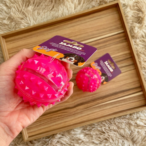 Bola Para Cachorros Brinquedo Pet Bola Dura Cravo P - Jambo