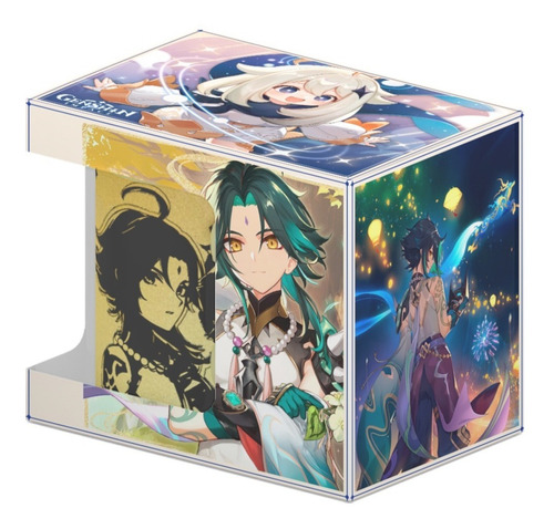 Taza Videojuego Genshin Impact Xiao Premium Oro