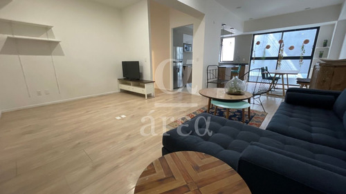 Departamento Semiamueblado En Roma Norte En Renta Y/o Venta