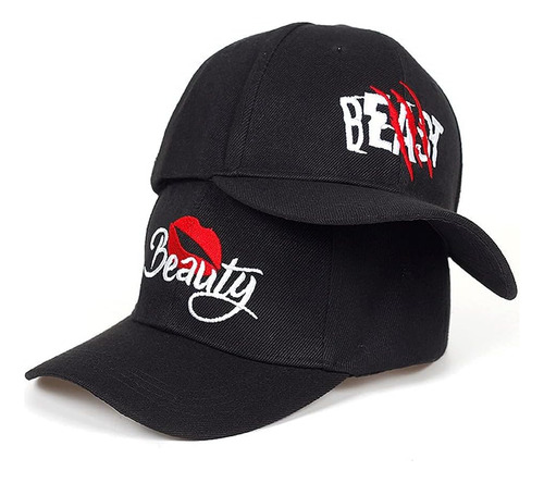 Snapbacks De Pareja De Doble Moda A Juego Beautybeast Snapba