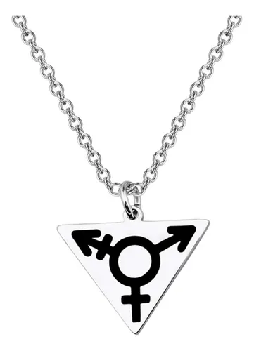Myospark Symbol Transgender Lgbt Gay Triangle Colgant Ftm