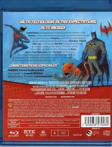 Batman Instinto Animal Unlimited Instincts Pelicula Blu-ray