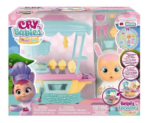 Bebé Llorón Chilloncitos Magic Tears Muñeca Coney Panadería