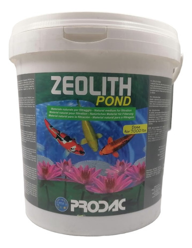 Prodac Medio Filtrante Zeolith Pond 5kg Acuario Estanques