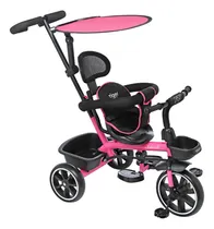 Comprar Triciclo Infantil Reforzado Manija Direccional Felcraft Little Tiger Fit Rosa