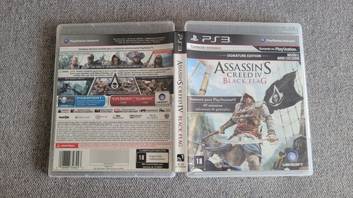 Assassin's Creed Iv Black Flag Ps3 Edição Signature Original (Usado)