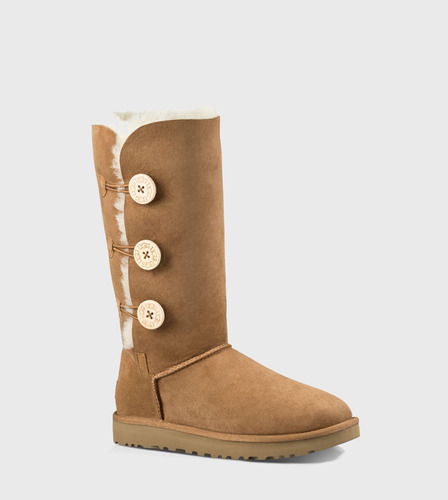 Botas Mujer Bailey Button Triplet Ii Café Ugg