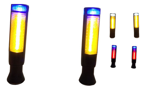 Direccional Leds Bi-color Running Moto Universal 2 Piezas