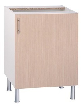 Mueble De Cocina Bajo De 50 Cm - Melamina - Mdp