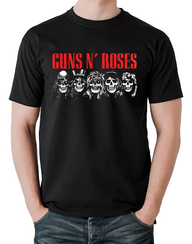 Camiseta Guns And Roses Appetite For Destruction Espalda 