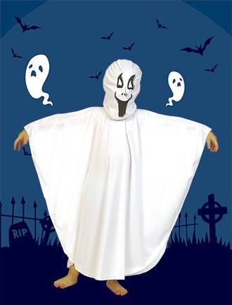 Disfraz Infantil Fantasma Halloween Candela