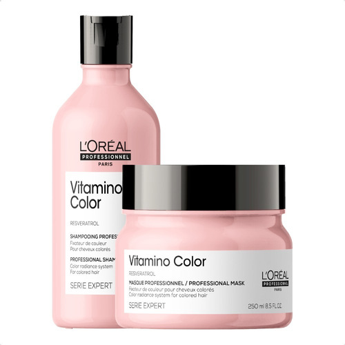 Kit Vitamino Color: Shampoo 300ml. + Máscara 250ml.