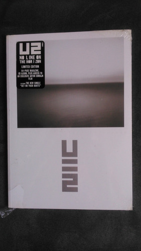 U2 - No Line On The Horizon (magazine+cd) Lacrado Importado