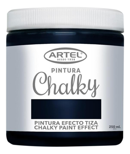 Pintura Chalky Artel 250ml Negro