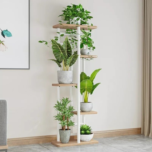 Soporte Decorativo Para 6 Macetas De Plantas 