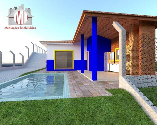 Imagem 6 de 24 de Lindo Projeto Em Construção, Com 3 Dormitórios, Piscina, Área Gourmet, Bem Localizada, À Venda, 950 M² Por R$ 360.000 - Zona Rural - Pinhalzinho/sp - Ch1004