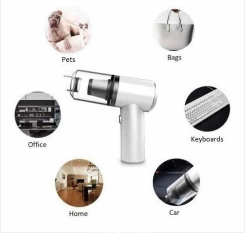 Aspiradora Inalámbrica Recargable Casa Auto Usb Portatil Pc