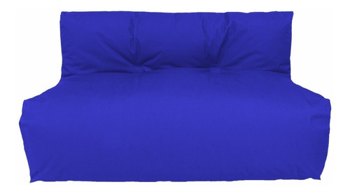 Sofa Puff En Lona 2 Puestos - Nuevo - Estilo Relax